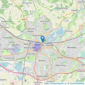 Savills - Reading listings heatmap