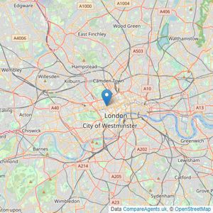 Savills - Residential & Country Agency listings heatmap