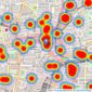 Savills - Shoreditch listings heatmap