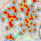 Savills - Sloane Street listings heatmap