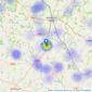 Savills - Stow-On-The-Wold listings heatmap