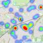 Savills - Weybridge listings heatmap