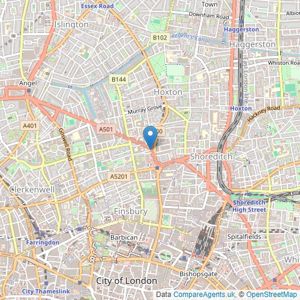 SBI Estates - London listings heatmap