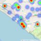 Seaford Properties - Seaford listings heatmap