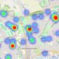 Sears & Co Estate & Letting Agents - Hemel Hempstead listings heatmap