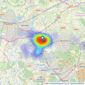 Sears Property - Wokingham listings heatmap