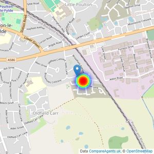 Seddon Homes listings heatmap