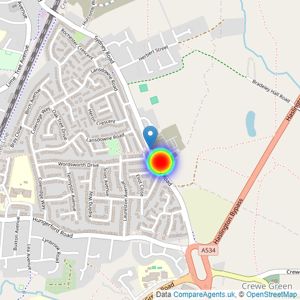 Seddon Homes listings heatmap