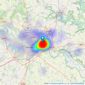 Sefftons - Norfolk listings heatmap