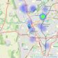 Select Property Management Ltd - Amblecote listings heatmap