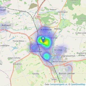 Sell It! - Kettering listings heatmap