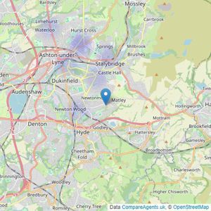 Sell Now - Hyde listings heatmap