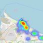 Selwyn Hedgley - Redcar listings heatmap