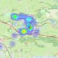 Shankland Barraclough - Otley & Surrounding listings heatmap