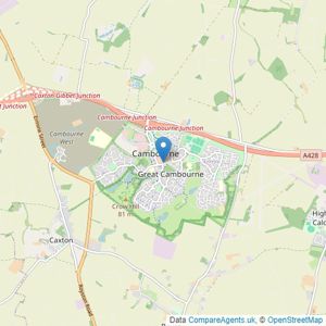 Sharman Quinney - Cambourne listings heatmap