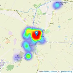 Sharman Quinney - Ramsey listings heatmap