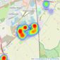 Sharman Quinney - Yaxley listings heatmap