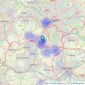 Shaun Mellor Property - Morley listings heatmap