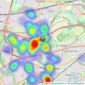 Shaw & Co - Heston listings heatmap