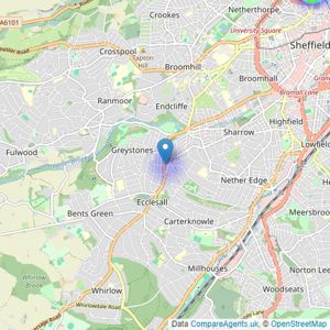 Shefflets - Sheffield listings heatmap