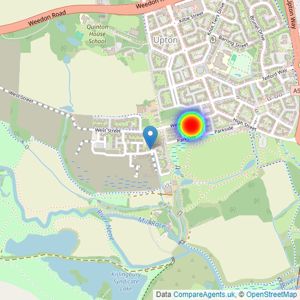 Shelbourne Estates Midlands listings heatmap