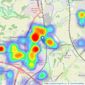 Sheldon Bosley Knight - Bedworth listings heatmap