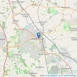 Shepherd & White - Leicestershire listings heatmap