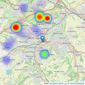 Sheridan Bailey Property LTD - Covering Huddersfield listings heatmap