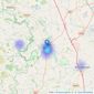 Sherringtons Estate Agents - Ripon listings heatmap