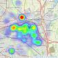 Shipways - Castle Bromwich listings heatmap