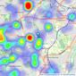 Shipways - Harborne listings heatmap