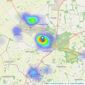 Shires Residential - Mildenhall listings heatmap