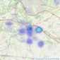 Sibley Pares LLP - Maidstone listings heatmap