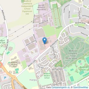 Signature Sales and Lettings - Bedford listings heatmap