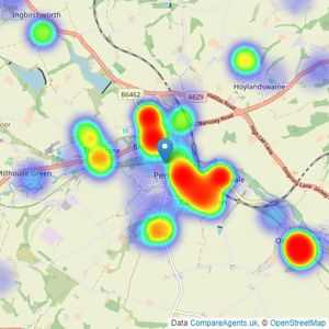 Simon Blyth - Penistone listings heatmap