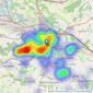 Simon Miller & Company - Maidstone listings heatmap