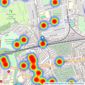 Sinton Andrews - Hanwell listings heatmap