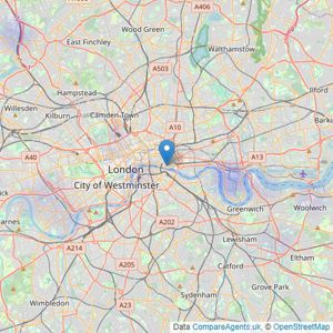 SJW Sales - London listings heatmap