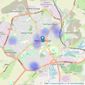 Smarta Move Ltd - Wellingborough listings heatmap