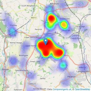 Smartmove Homes - Ripley listings heatmap