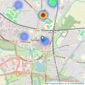 Smiths Estate Agents - Tamworth listings heatmap