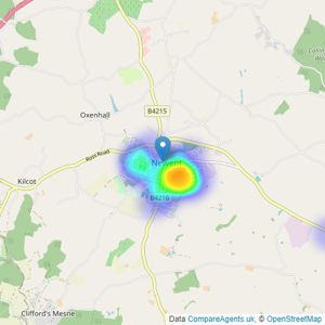 SMITHS of Newent - Newent listings heatmap