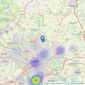 SmoothSale - Leeds listings heatmap