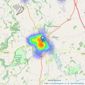 Solo Property Management - Ripon listings heatmap