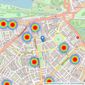 Sotheby's International Realty - Knightsbridge listings heatmap