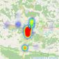 Southdown Property Solutions - Midhurst listings heatmap