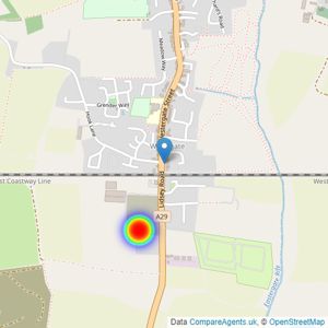 Southern Housing Home Ownership listings heatmap