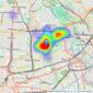 Sovereign House Estates - Victoria Park listings heatmap