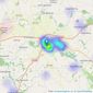 Sowerbys - Fakenham listings heatmap