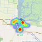 Sowerbys - Wells-Next-The-Sea listings heatmap